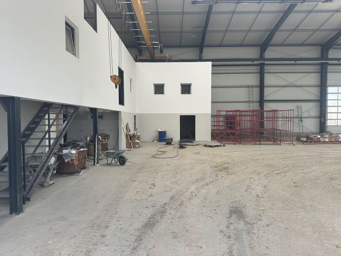 Innenansicht Werkstatthalle