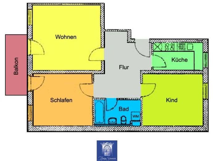 Mieszkanie blisko centrum z balkonem! – Zdjęcie 1