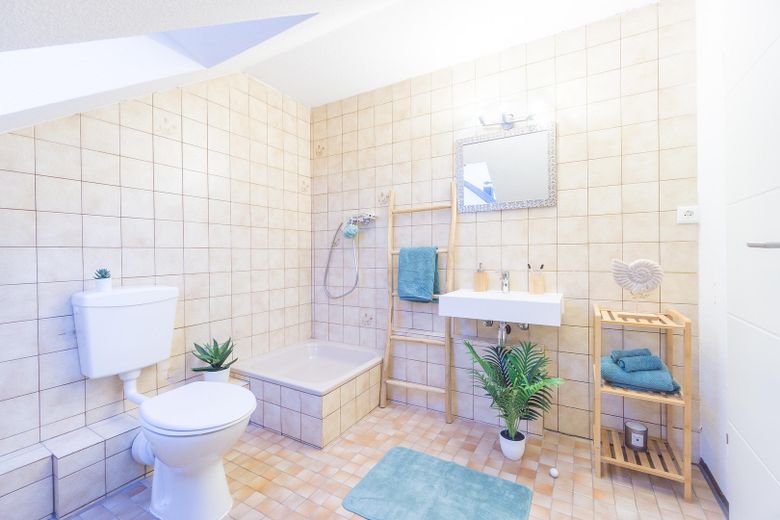 Duschbad mit Tageslicht