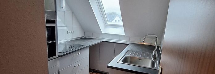 Charming 2-room apartment near the university / university of applied sciences with balcony – Küche