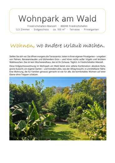 Wohntraum am Bodensee - provisionsfrei – Exposé