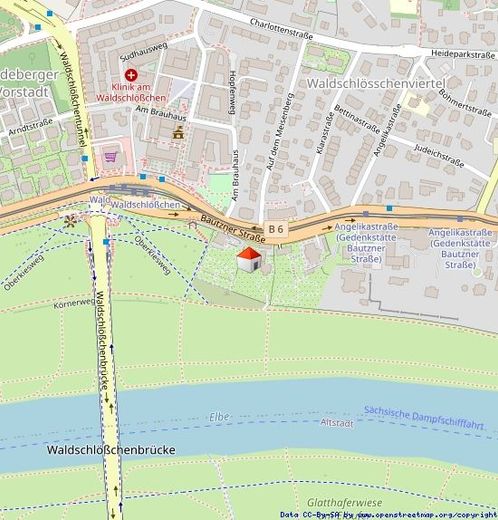DENKMALGESCHÜTZTE VILLA AM ELBHANG – Lageplan
