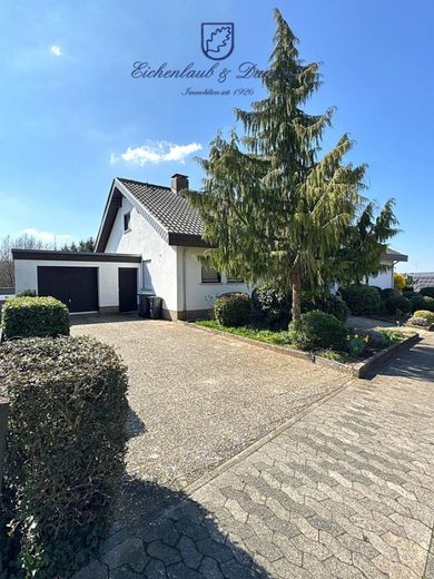 Großzügiges 1-FH + ELW, freistehend mit 2 Garagen, Kamin + Wintergarten – Hausansicht