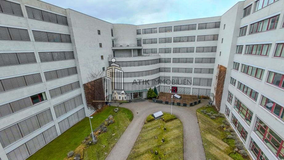 ATIK: Flexible Büroflächen in zentraler Lage mit exzellenter Verkehrsanbindung - provisionsfrei – Drohnenaufnahme
