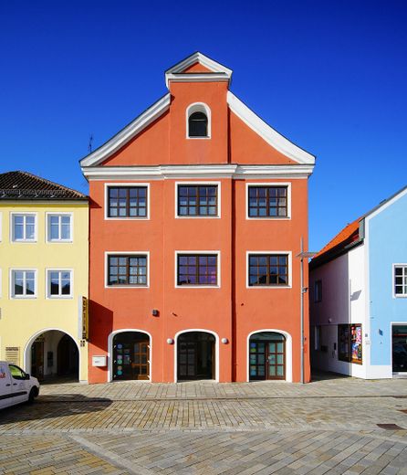 Lagerabteile ab 5m² am Stadtplatz von Bad Griesbach – Fassadenansicht