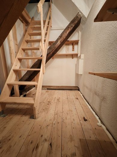 Traumhafte Dachgeschosswohnung – Zugang Zimmer 2