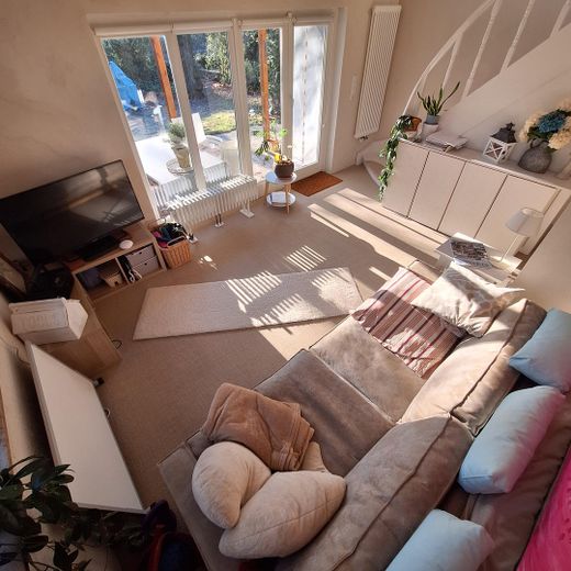 Doppelhaus - ehem. Bauernhof in Bremen-Huchting – Wohn-/Fernsehzimmer