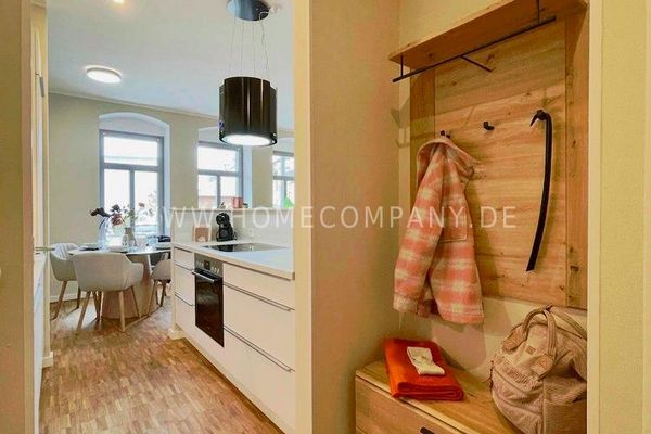27516 HomeCompany Dresden सुसज्जित/फर्निश्ड 3-कमरों का अपार्टमेंट Pirna में अधिकतम 4 व्यक्ति