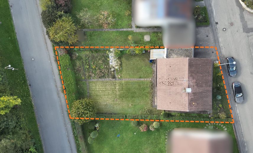 Großzügiges - freistehendes - Einfamilienhaus mit Garten - Privatverkauf ohne Maklerprovision – Luftaufnahme - von oben 2