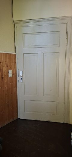 Günstige, 3-Raum-Wohnung in Kretzschau – Eingangstür 1.OG