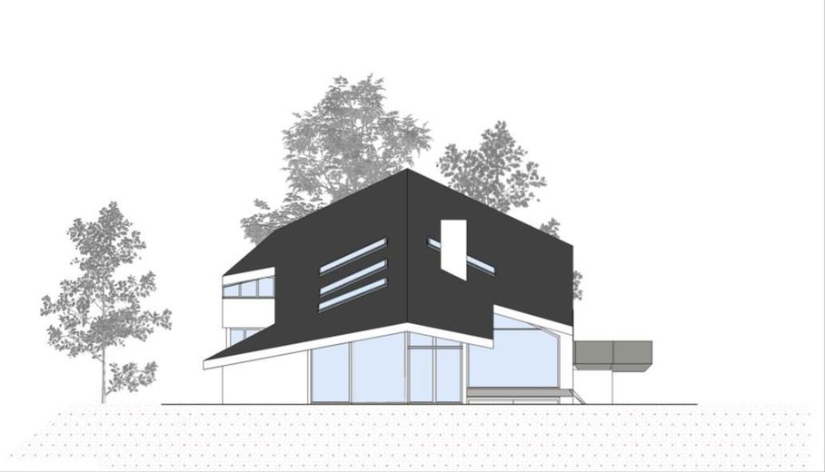 Renoviert & provisionsfrei: Lichtdurchflutete, moderne Villa auf Traumgrundstück – Ansicht Westen