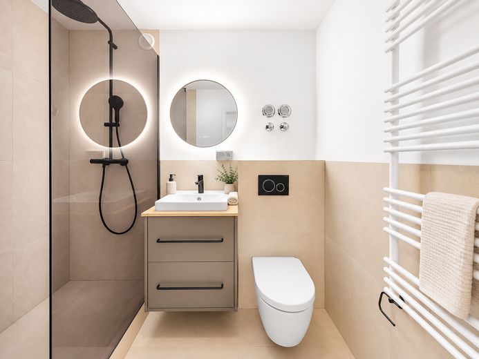Sanierte 3-Zimmer-Wohnung m. Balkon, ruhige Lage, provisionsfrei von privat (leer) – Foto 9