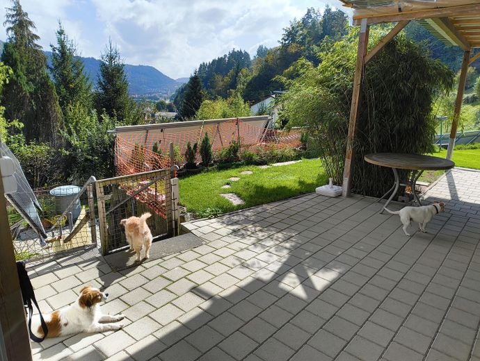 A-EG SüdWest Terrasse Blick