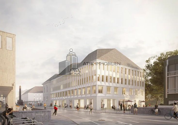 ATIK: Moderne Büroflächen im historischen Markgräflichen Palais - provisionsfrei – Außenaufnahme