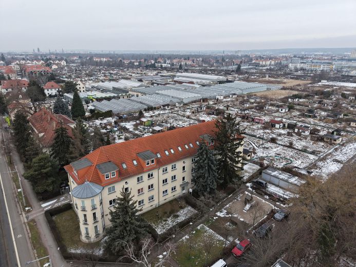 Luftaufnahme in Blickrichtung