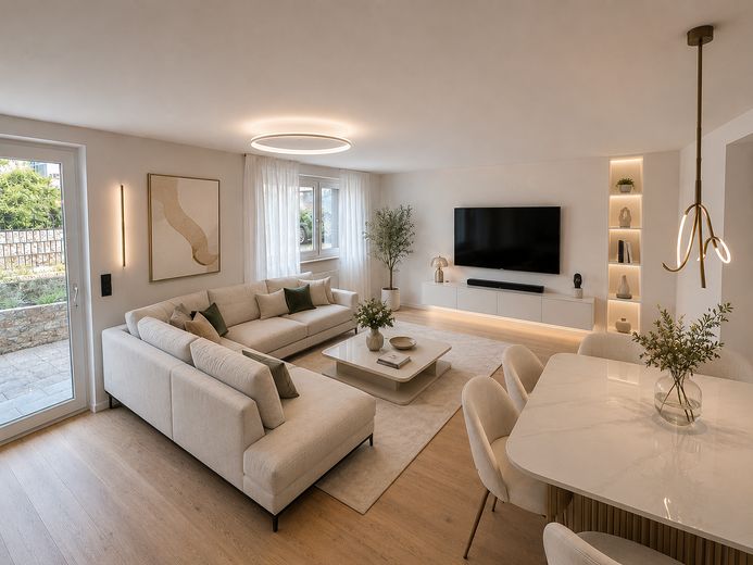 3-Zimmer mit Terrasse – offenes Wohnen/Essen