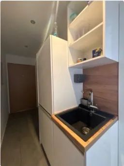 WG-Zimmer mit Wohlfühlfaktor/ Karl-Marx-Ring 132, München / WE106 / 1.OG / Zi.1 – Küche