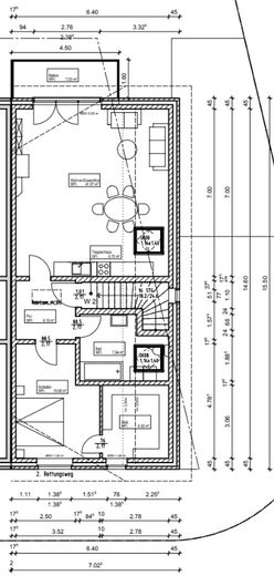 Exklusive 2-Zimmer-Wohnung in Wassenberg – Grundriss Obergeschoss
