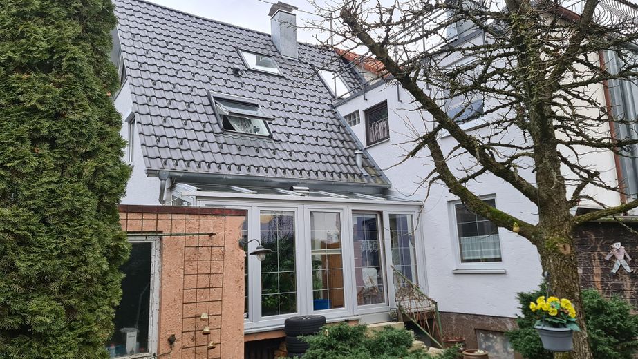 Blick auf den Wintergarten 