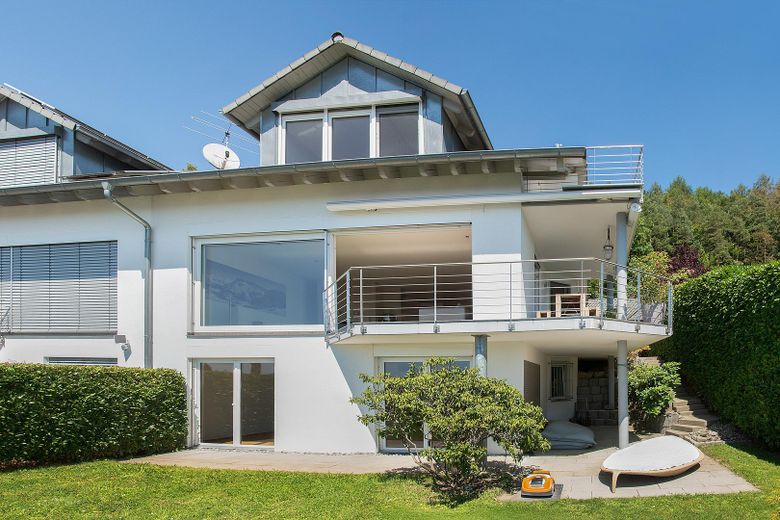 Porzione di bifamiliare con vista sul lago a Ludwigshafen – Foto 13