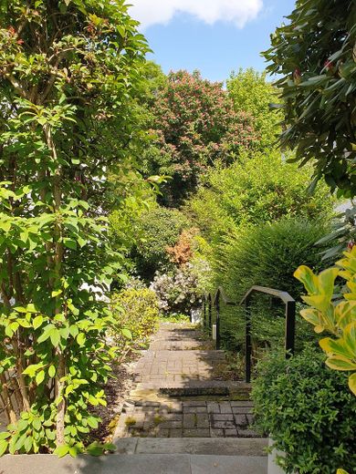 Außentreppe zum Garten