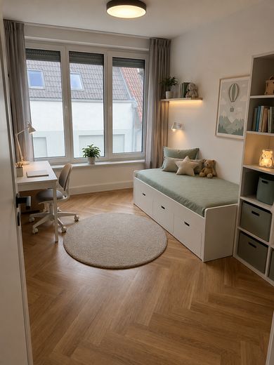 Primera ocupación, casa única de niveles divididos en Meerbusch-Büderich / Düsseldorf – Kinderzimmer