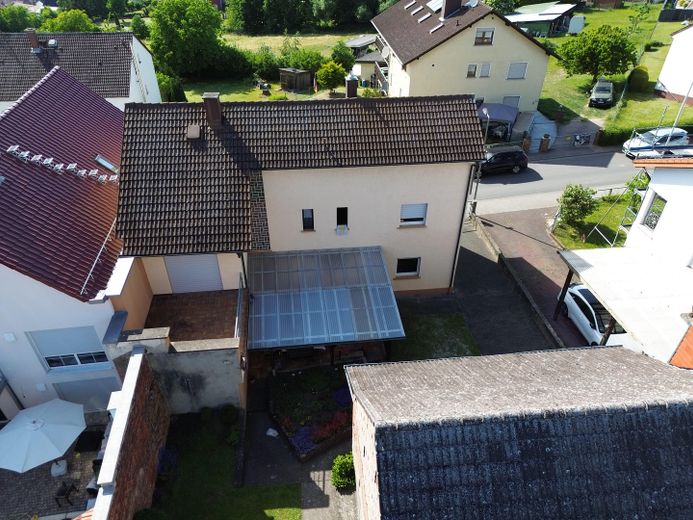 Blick aus dem Garten