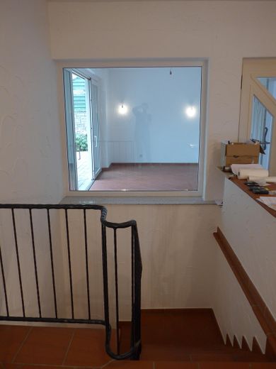 Oase der Ruhe in Witten Bommern: grosses Haus mit großem Grundstück zu vermieten – Blick Diele in das Hundezimmer