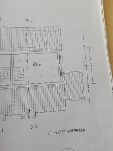 Grundriss Dachgeschoss