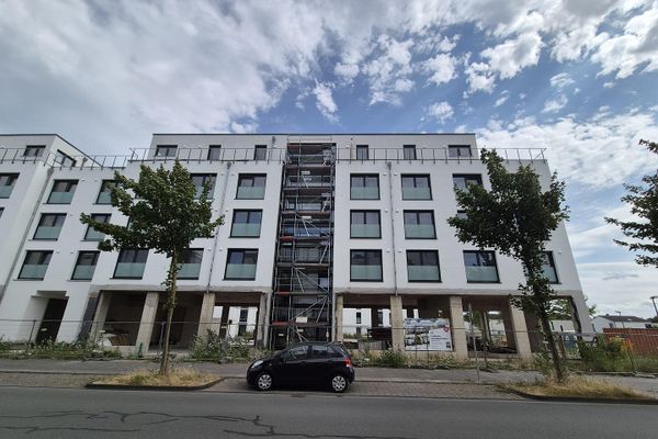 Appartement en construction, proche de la ville dans le quartier portuaire Graf Bismark avec balcon donnant sur le port de plaisance/canal pour 2 personnes
