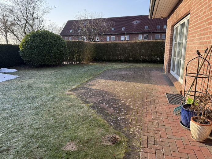 Terrasse vom Küchenausgang