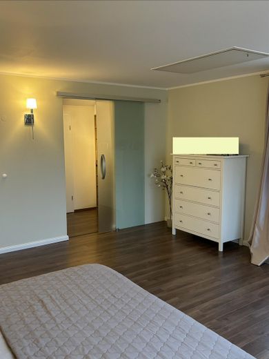 Schlafzimmer/Ankleide Glas Tür