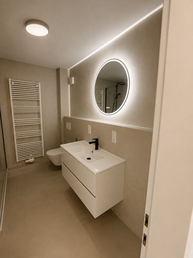 Sofort bezugsfrei nach Renovierung | Findorff | Garage | provisionsfrei | nahe Bürgerpark – Badezimmer