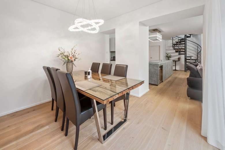 180qm Penthouse Wohnung in Frankfurt Rödelheim – Esszimmer