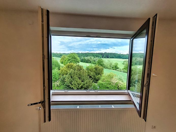 Ausblick vom Wohnzimmer