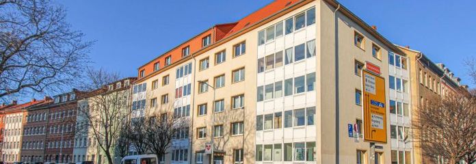 - Sans commission !- appartement de 2 pièces loué avec jardin d’hiver au cœur d’Erfurt !