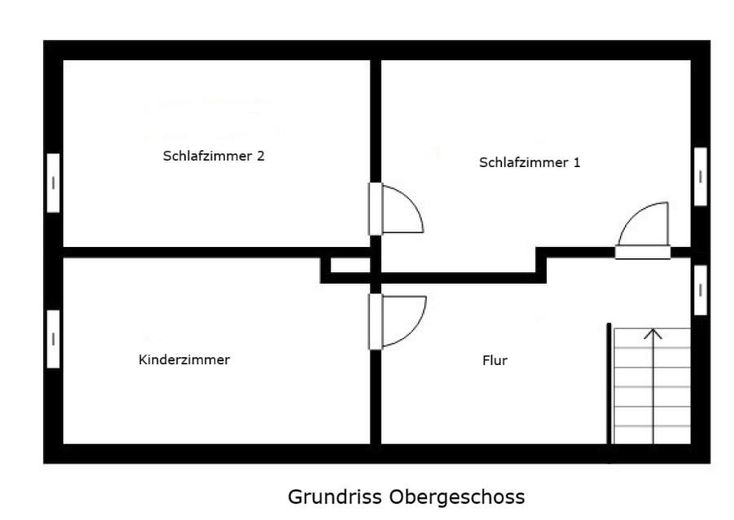 Grundriss Obergeschoss