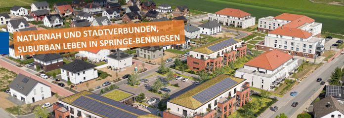 Suburban, naturverbunden leben: 3-Zi.-Whg in Bennigsen – Private Wohngenossenschaft Zur Schille eG – Zur Schille eG – Häuser  
