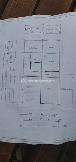 NEU***massives Blockhaus mit zwei Garagen auf 687 m² in Kall zum Schnäppchenpreis***TOPANGEBOT – Grundriss Erweiterungsplan