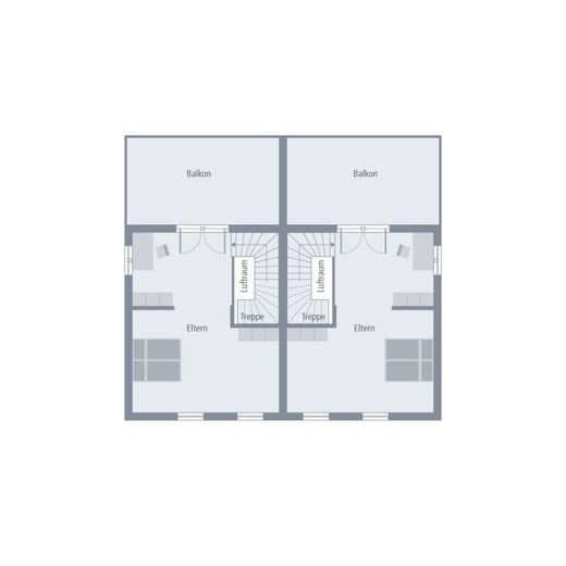 ЭЛИТНЫЙ ДВУХКВАРТИРНЫЙ ДОМ НА 2,5 ЭТАЖА – Grundriss Dachgeschoss