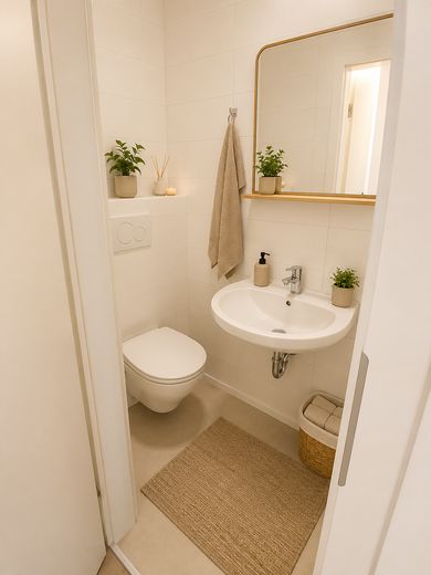 Großzügige 4-Zimmerwohnung  mit großer Terrasse und Wohnküche in Zeitz — vollsaniert – Gästetoilette