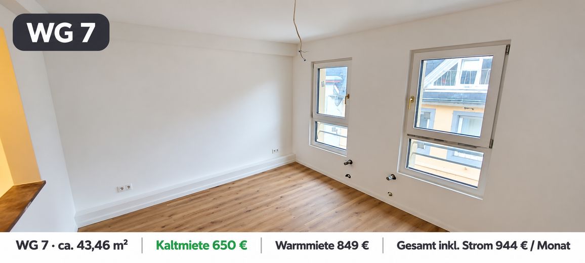 Gruntownie wyremontowane mieszkania i maisonette w strefie pieszej – WG 7