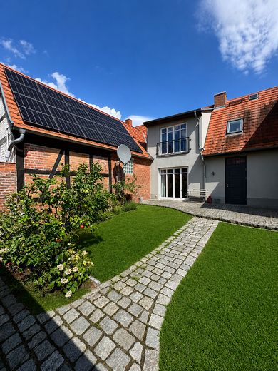 Historisches Wohnen im Herzen von Ludwigslust – Ansicht hinten