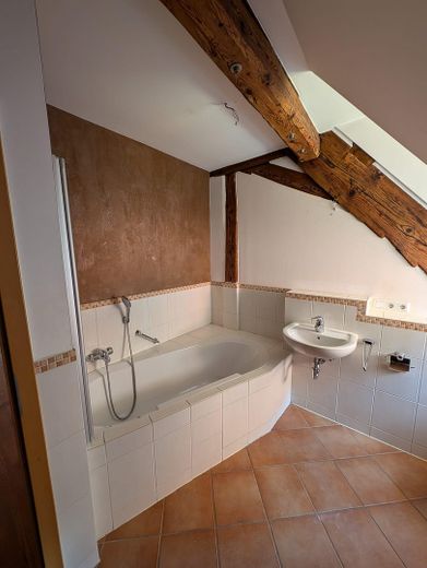 Traumhafte Altbau-Wohnung in ISNY/Allgäu - Stadtwohnung , ruhig – Unteres Bad
