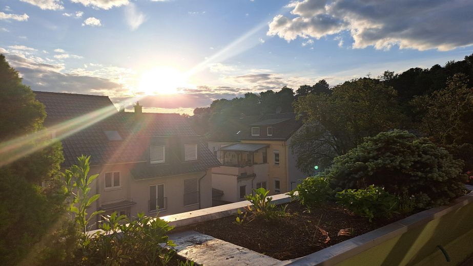 Ausblick von der Terrasse 