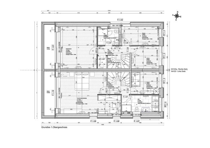 Haus des Jahres 2024 - Doppelhaushälfte – 1. Obergeschoss