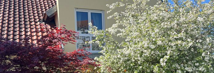 Bliźniak w Blaustein-Pfaffenhau – Aussenansicht vorne