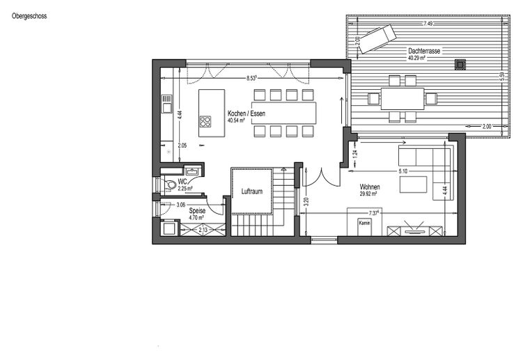 Architect’s villa 2023 | 323 m² | Kinzigtal view | Sauna & fireplace | A+ | Frankfurt 35 min – Grundriss - OG