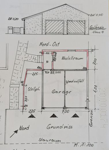 2 Fam.-Haus mit ELW, keine Makler Anfragen !!! – Doppelgarage, Carport, Abstell