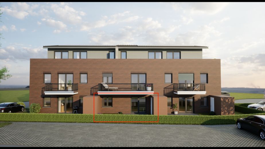 Ihre Wohnung unten Mitte